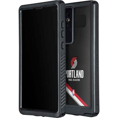 NBA Portland Trail Blazers Away Jersey Galaxy S24 Ultra Waterproof Case