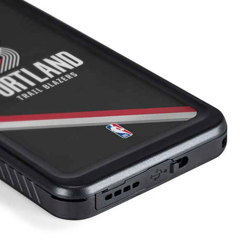 NBA Portland Trail Blazers Away Jersey Galaxy S24 Waterproof Case
