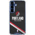 NBA Portland Trail Blazers Away Jersey Galaxy S25 Clear Case