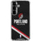 NBA Portland Trail Blazers Away Jersey Galaxy S26 Clear Case