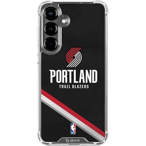 NBA Portland Trail Blazers Away Jersey Galaxy S26 Plus Clear Case