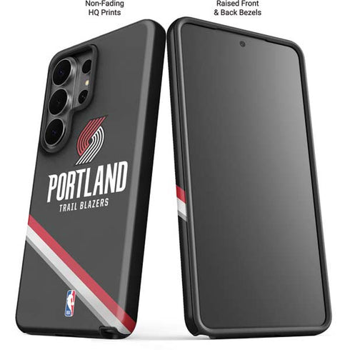 NBA Portland Trail Blazers Away Jersey Galaxy S26 Ultra Impact Case