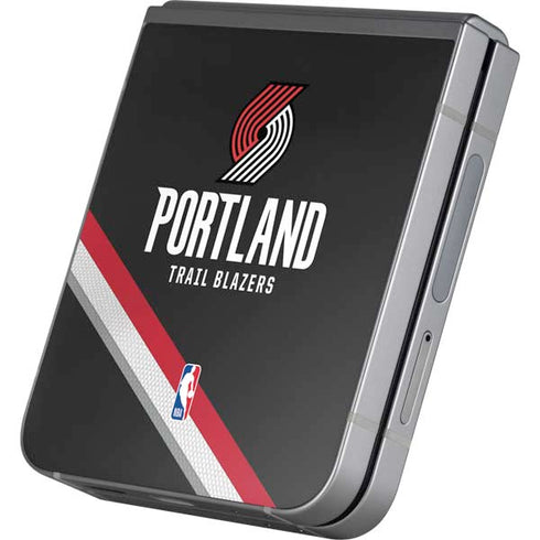 NBA Portland Trail Blazers Away Jersey Galaxy Z Flip6 Skin
