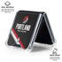 NBA Portland Trail Blazers Away Jersey Galaxy Z Flip6 Clear Case