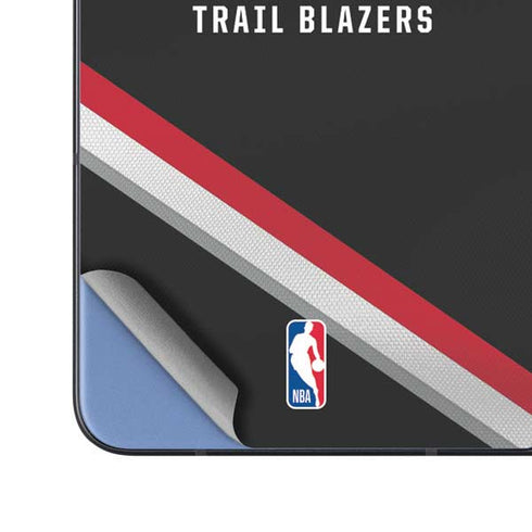 NBA Portland Trail Blazers Away Jersey Galaxy Z Fold5 5G Skin