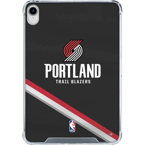 NBA Portland Trail Blazers Away Jersey iPad 11th Gen (2025) Clear Case