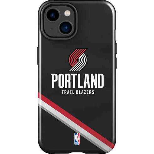 NBA Portland Trail Blazers Away Jersey iPhone 15 Impact Case