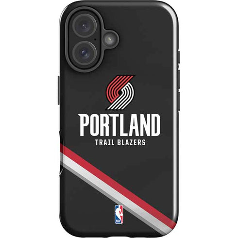 NBA Portland Trail Blazers Away Jersey iPhone 16 Impact Case