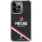 NBA Portland Trail Blazers Away Jersey iPhone 16 Pro Clear Case