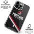 NBA Portland Trail Blazers Away Jersey iPhone 16 Pro Clear Case