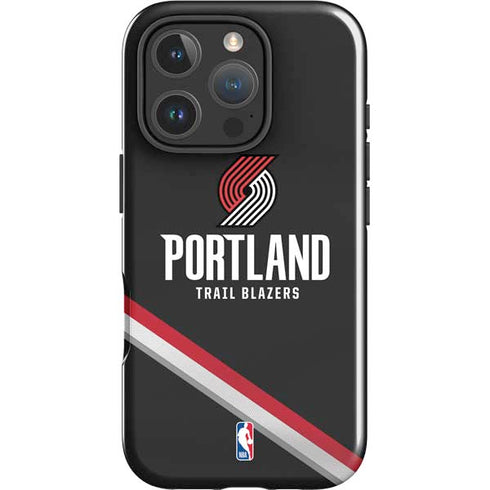 NBA Portland Trail Blazers Away Jersey iPhone 16 Pro Impact Case