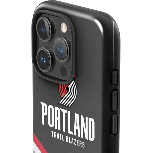 NBA Portland Trail Blazers Away Jersey iPhone 16 Pro Impact Case