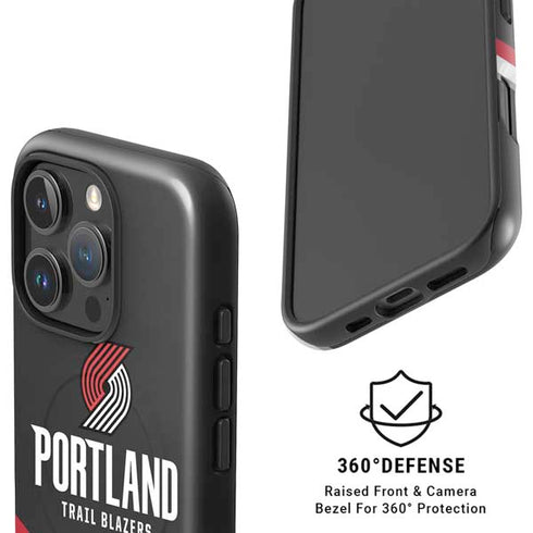 NBA Portland Trail Blazers Away Jersey iPhone 16 Pro Magsafe Impact Case