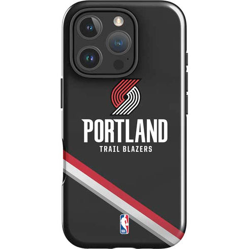 NBA Portland Trail Blazers Away Jersey iPhone 16 Pro Max Impact Case