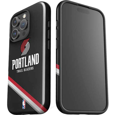 NBA Portland Trail Blazers Away Jersey iPhone 16 Pro Max Impact Case