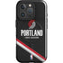 NBA Portland Trail Blazers Away Jersey iPhone 16 Pro Max Magsafe Impact Case