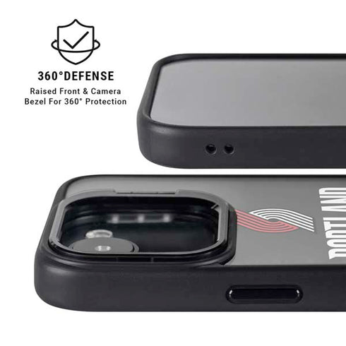 NBA Portland Trail Blazers Away Jersey iPhone 16e Kickstand Case