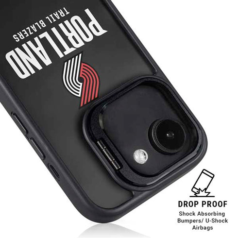 NBA Portland Trail Blazers Away Jersey iPhone 16e Kickstand Case