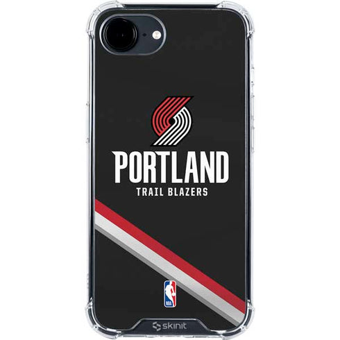 NBA Portland Trail Blazers Away Jersey iPhone 16e Clear Case