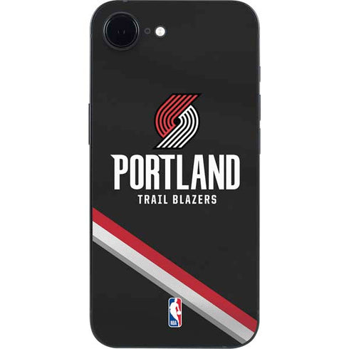 NBA Portland Trail Blazers Away Jersey iPhone 16e Skin