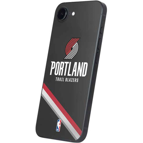 NBA Portland Trail Blazers Away Jersey iPhone 16e Skin