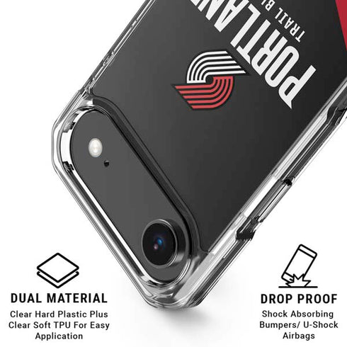 NBA Portland Trail Blazers Away Jersey iPhone 17 Air Clear Case