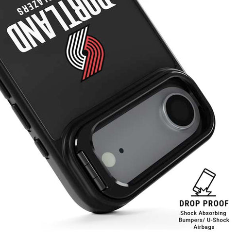 NBA Portland Trail Blazers Away Jersey iPhone 17 Air Kickstand Case