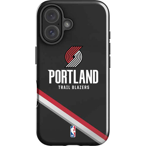 NBA Portland Trail Blazers Away Jersey iPhone 17 Impact Case