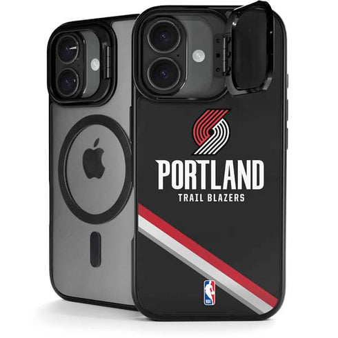NBA Portland Trail Blazers Away Jersey iPhone 17 Kickstand Case