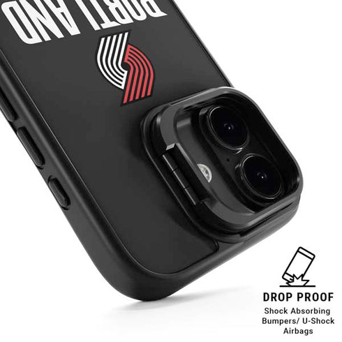 NBA Portland Trail Blazers Away Jersey iPhone 17 Kickstand Case