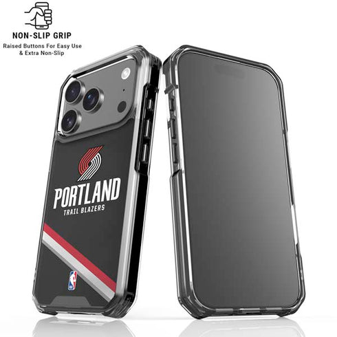 NBA Portland Trail Blazers Away Jersey iPhone 17 Pro Clear Case