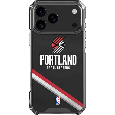 NBA Portland Trail Blazers Away Jersey iPhone 17 Pro Max Clear Case