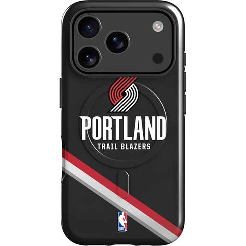 NBA Portland Trail Blazers Away Jersey iPhone 17 Pro Max Magsafe Impact Case