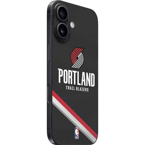 NBA Portland Trail Blazers Away Jersey iPhone 17 Skin