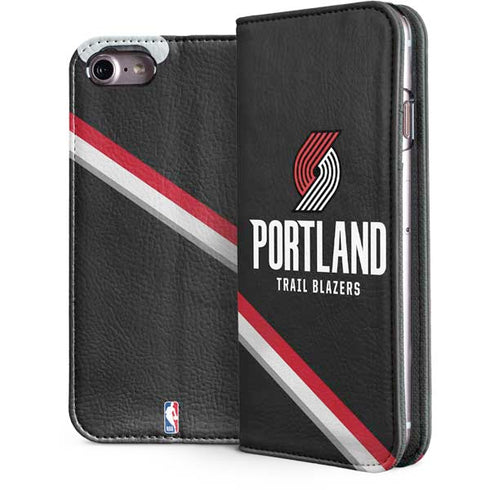 NBA Portland Trail Blazers Away Jersey iPhone 7 Folio Case