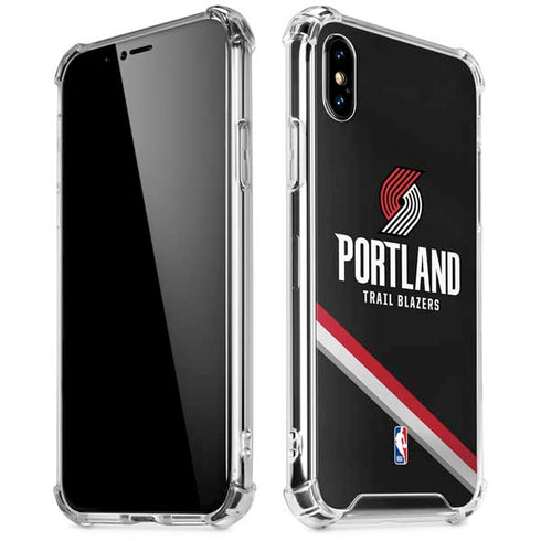 NBA Portland Trail Blazers Away Jersey iPhone X/XS Clear Case