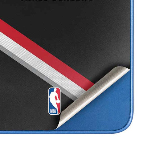 NBA Portland Trail Blazers Away Jersey Moto G Play 4G (2024) Skin
