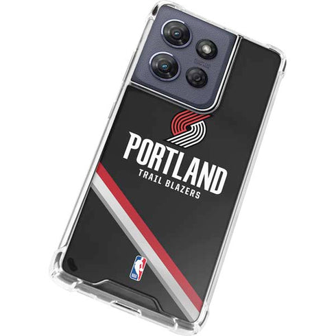 NBA Portland Trail Blazers Away Jersey Moto G Power 5G (2025) Clear Case