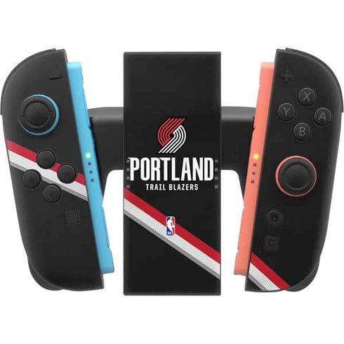 NBA Portland Trail Blazers Away Jersey Nintendo Switch 2 (2025) Joy-Con Controller Skin