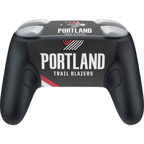 NBA Portland Trail Blazers Away Jersey Nintendo Switch 2 (2025) Pro Controller Skin