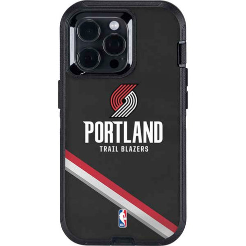 NBA Portland Trail Blazers Away Jersey Otterbox Defender iPhone Skin