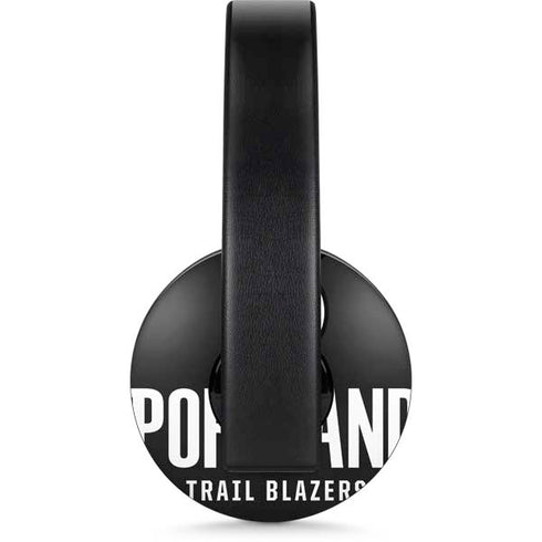 NBA Portland Trail Blazers Away Jersey PlayStation 4 Gold Wireless Headset Skin