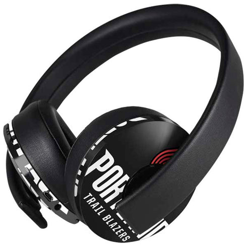 NBA Portland Trail Blazers Away Jersey PlayStation 4 Gold Wireless Headset Skin