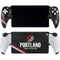 NBA Portland Trail Blazers Away Jersey PlayStation Portal Remote Player Skin