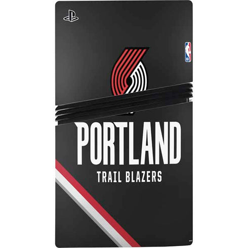 NBA Portland Trail Blazers Away Jersey PS5 Pro Console Skin