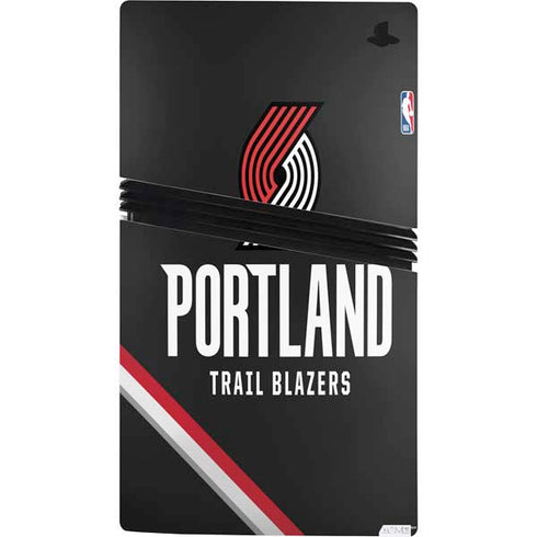 NBA Portland Trail Blazers Away Jersey PS5 Pro Console Skin