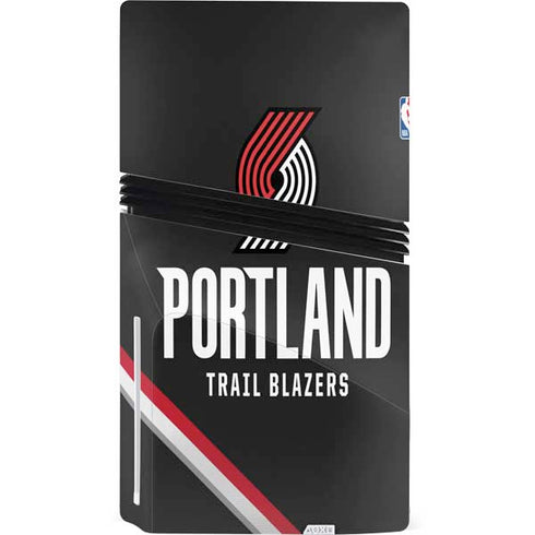 NBA Portland Trail Blazers Away Jersey PS5 Pro Disk Console Skin