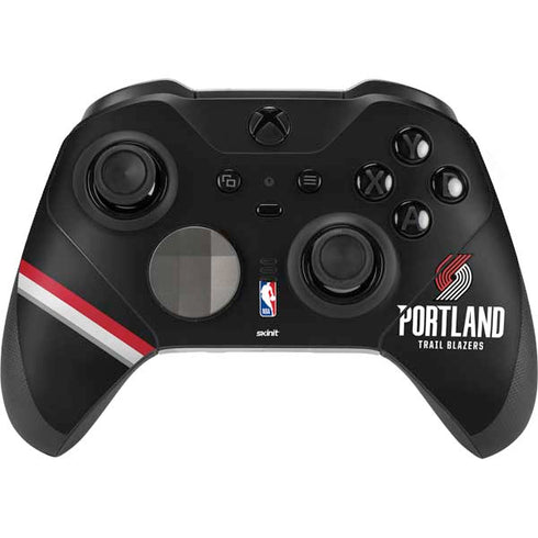 NBA Portland Trail Blazers Away Jersey Xbox Elite Wireless Controller Series 2 Skin