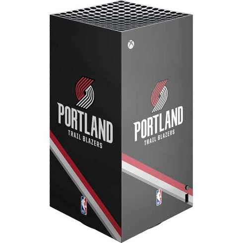 NBA Portland Trail Blazers Away Jersey XBox Series X Digital Edition Console Skin