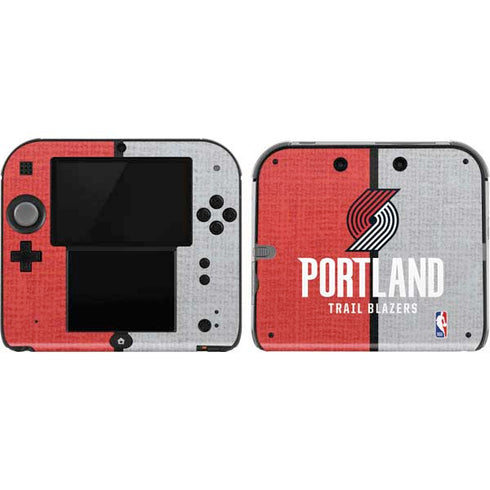 NBA Portland Trail Blazers Canvas Nintendo Skins